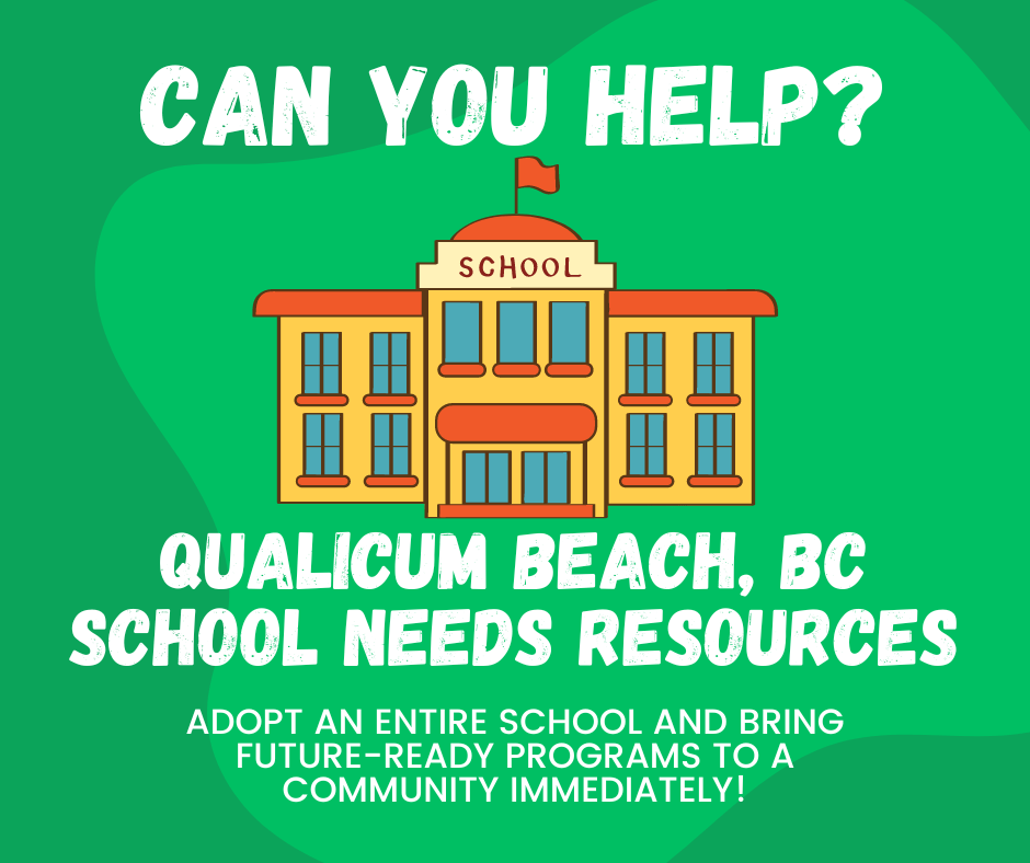 Read more about the article Adopt a School in Qualicum Beach, BC