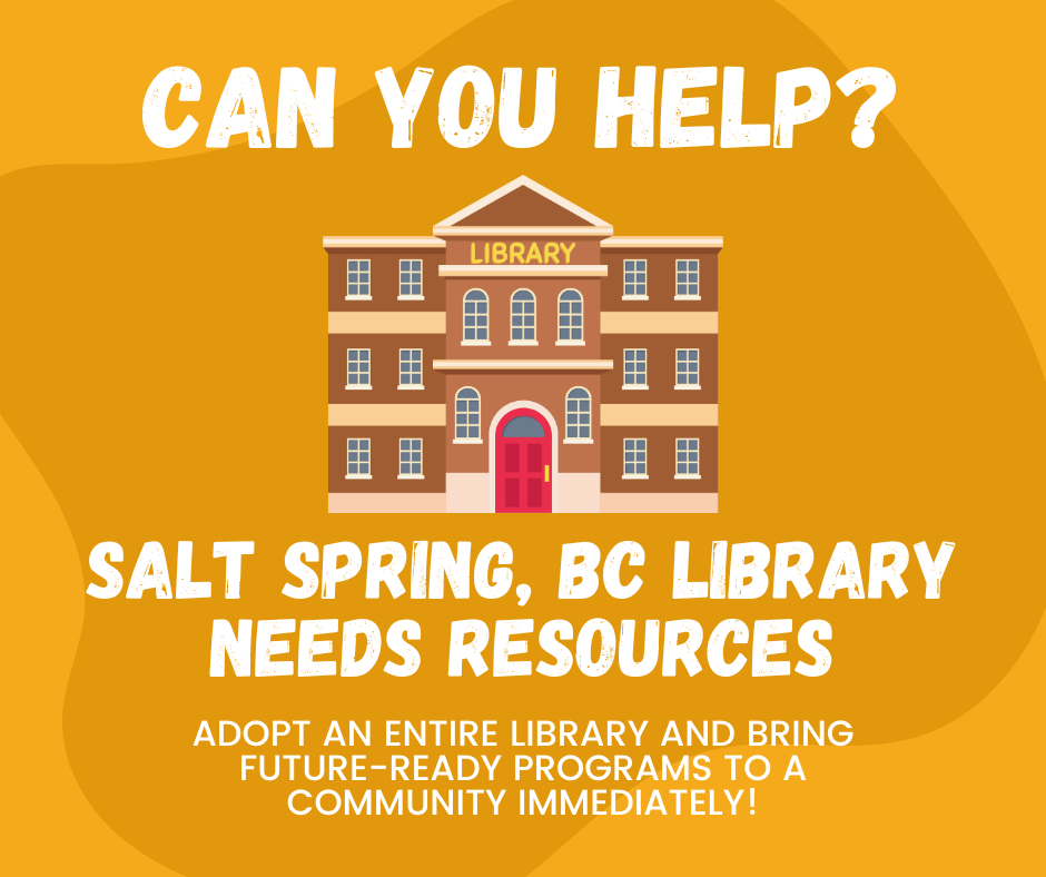 Read more about the article Adopt a Library on Salt Spring Island