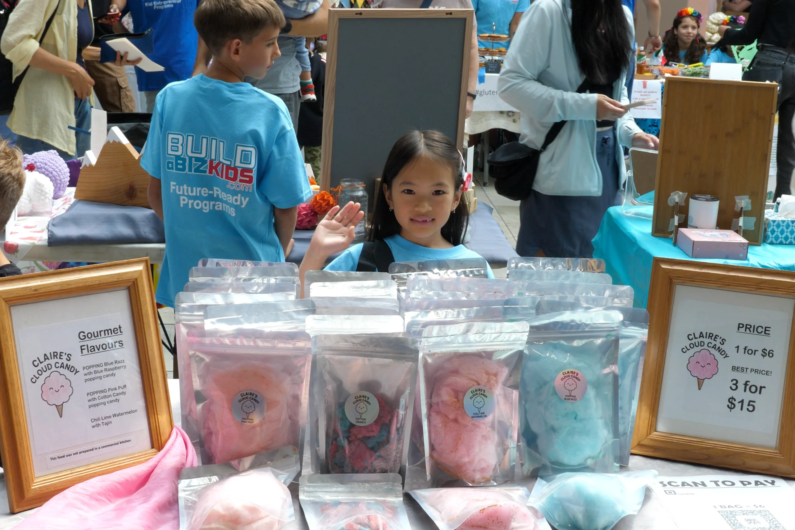 cotton candy kid business