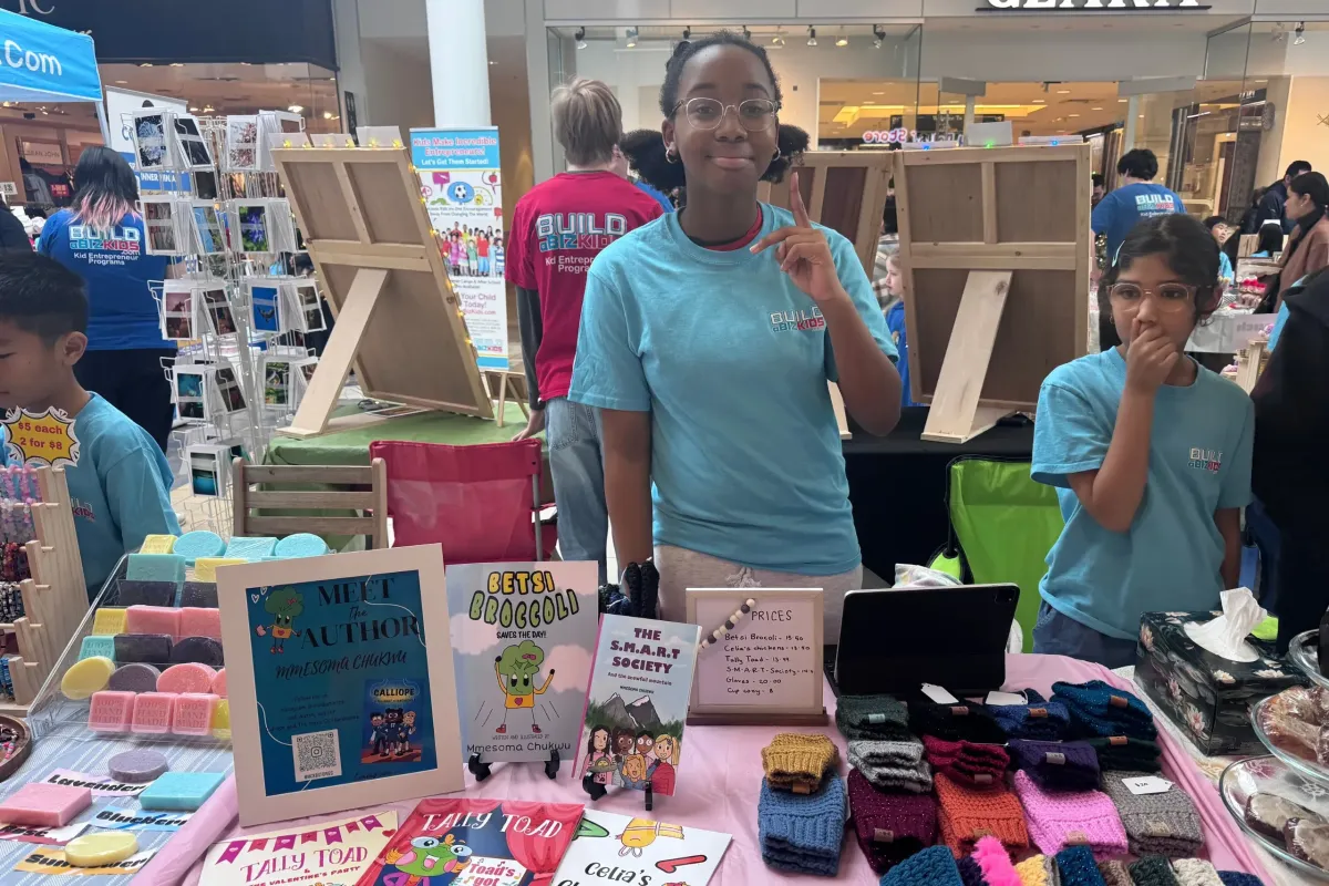 See BizKids building their businesses in their own community
