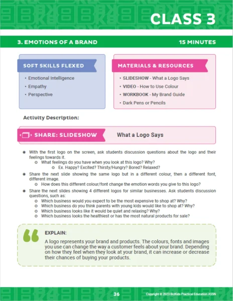 Lesson Plan Examples