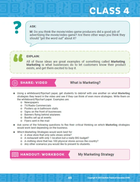 Lesson Plan Examples