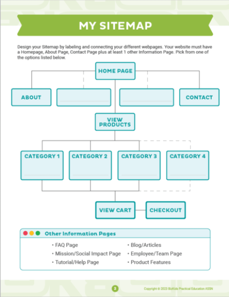 Student Workbook Examples
